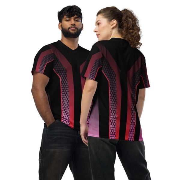 Futuristic Styled Unisex Sports Jersey